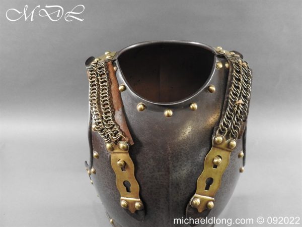 michaeldlong.com 3002794 600x450 French Heavy Cavalry Cuirass Breast and Back Plate