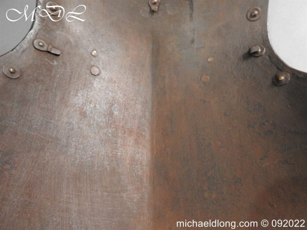 michaeldlong.com 3002801 600x450 French Heavy Cavalry Cuirass Breast and Back Plate