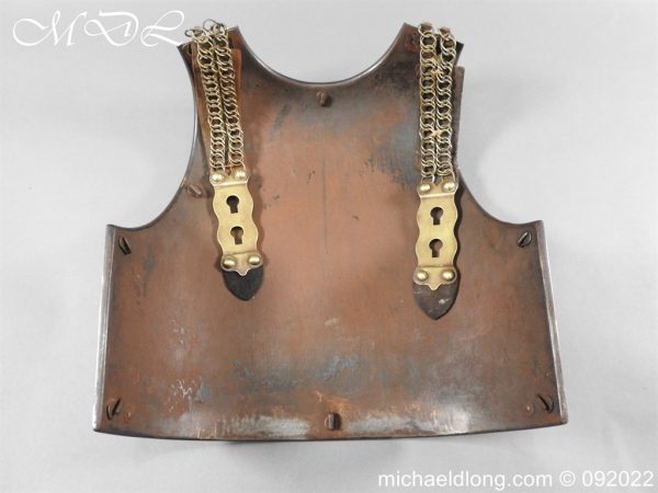 michaeldlong.com 3002802 600x450 French Heavy Cavalry Cuirass Breast and Back Plate