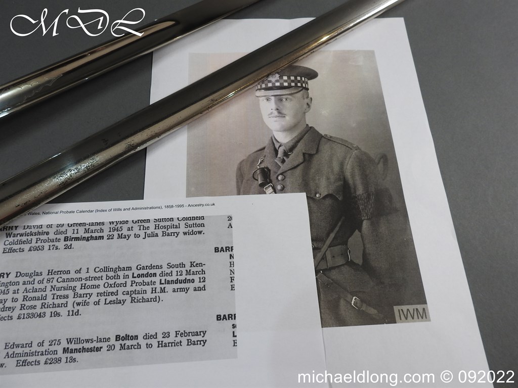 Scots Guards WW1 Sword by Wilkinson - Image 27