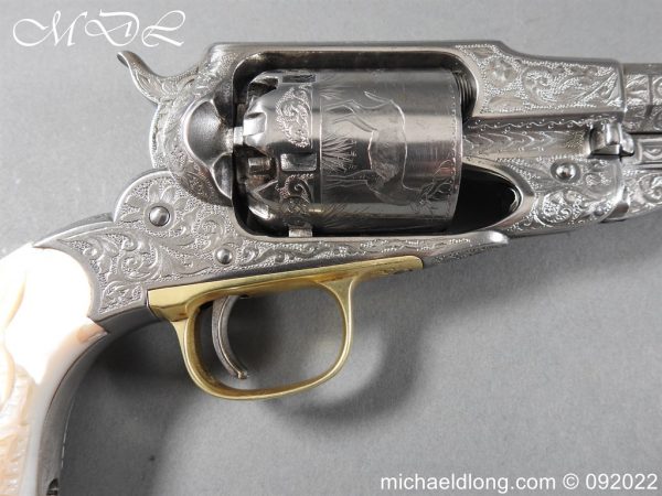 michaeldlong.com 3002871 600x450 Engraved Remington New Model Percussion Revolver