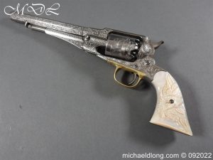 michaeldlong.com 3002875 300x225 Engraved Remington New Model Percussion Revolver