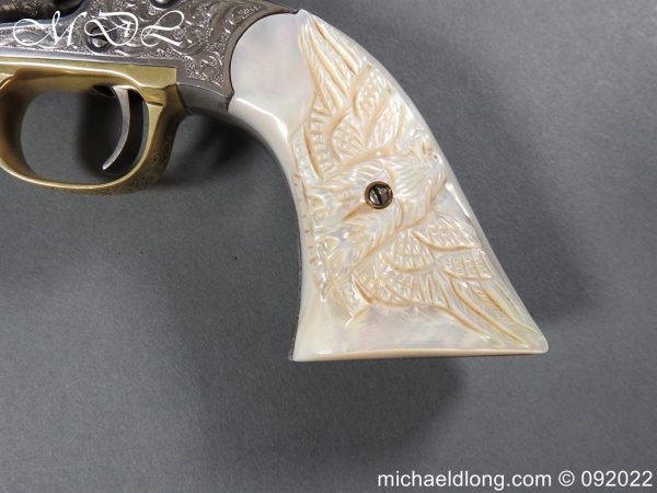 michaeldlong.com 3002876 600x450 Engraved Remington New Model Percussion Revolver