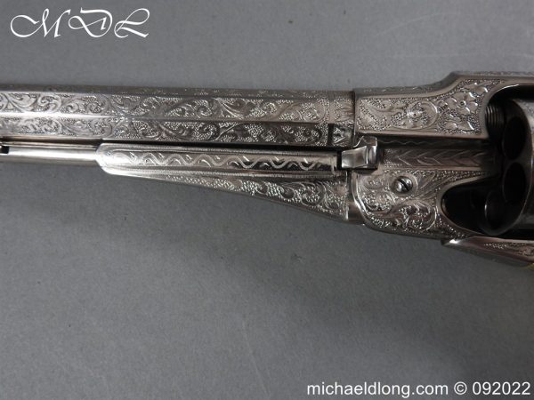 michaeldlong.com 3002878 600x450 Engraved Remington New Model Percussion Revolver