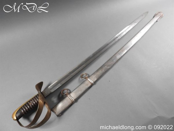 Czechoslovakian 19th C. Troopers Cavalry Sword