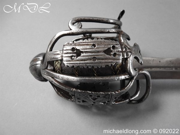 Scottish Infantry Officer’s Broadsword c 1730 - Image 2