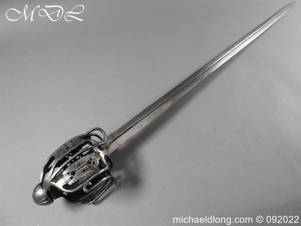 Scottish Infantry Officer’s Broadsword c 1730 - Image 29