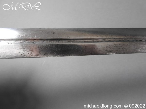 Scottish Infantry Officer’s Broadsword c 1730 - Image 17