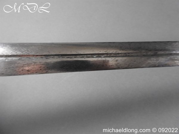 Scottish Infantry Officer’s Broadsword c 1730 - Image 16