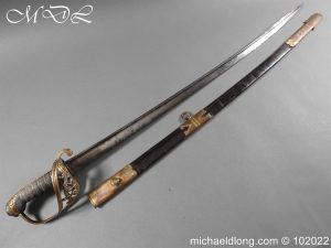 Royal Scots Fusiliers Victorian 21st Foot Officer’s Sword
