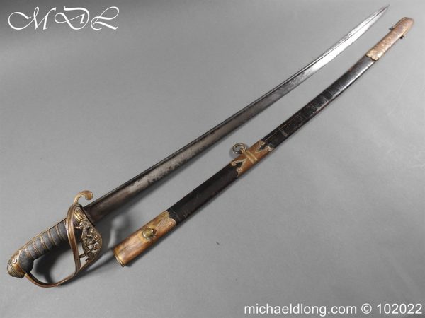 Royal Scots Fusiliers Victorian 21st Foot Officer’s Sword