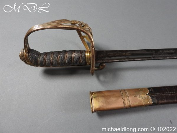 Royal Scots Fusiliers Victorian 21st Foot Officer’s Sword - Image 22