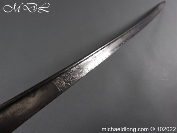 Royal Scots Fusiliers Victorian 21st Foot Officer’s Sword - Image 18