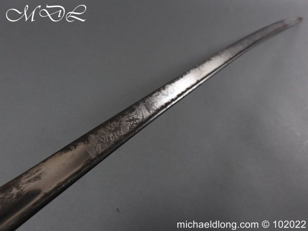 Royal Scots Fusiliers Victorian 21st Foot Officer’s Sword - Image 15