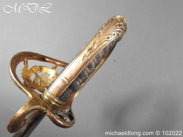 Royal Scots Fusiliers Victorian 21st Foot Officer’s Sword - Image 8