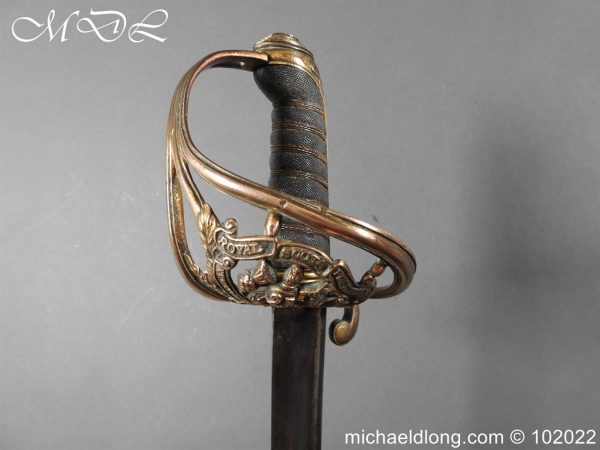 Royal Scots Fusiliers Victorian 21st Foot Officer’s Sword - Image 7