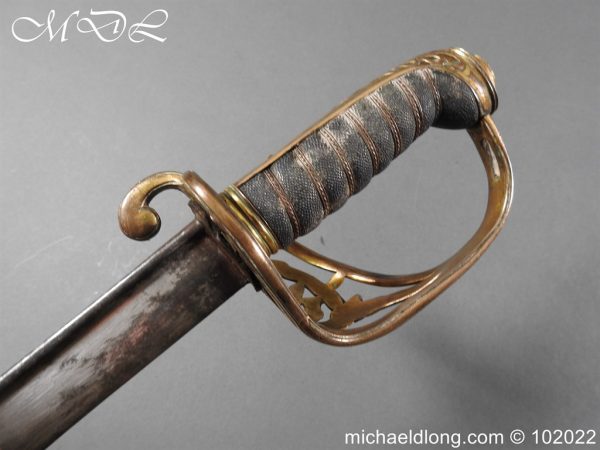 Royal Scots Fusiliers Victorian 21st Foot Officer’s Sword - Image 6