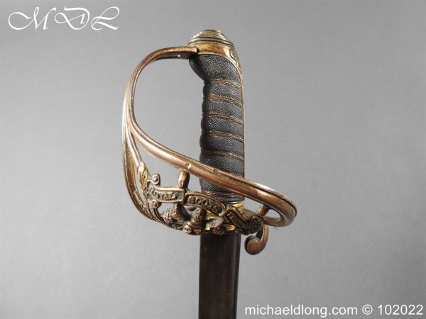 Royal Scots Fusiliers Victorian 21st Foot Officer’s Sword - Image 4