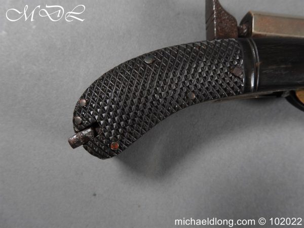 michaeldlong.com 3003028 600x450 Unwin and Rodgers Percussion Knife Pistol