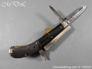 michaeldlong.com 3003031 300x225 Unwin and Rodgers Percussion Knife Pistol