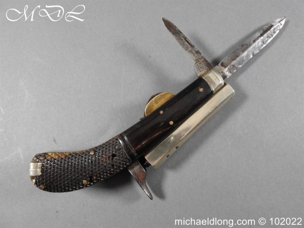 Unwin and Rodgers Percussion Knife Pistol - Image 15