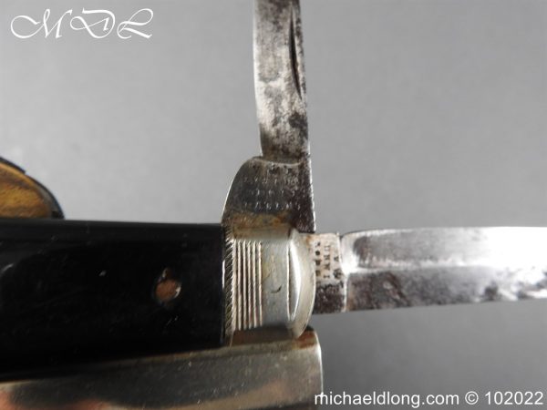 Unwin and Rodgers Percussion Knife Pistol - Image 12