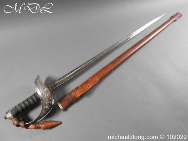British George 5th Officer’s Royal Artillery Sword By Wilkinson