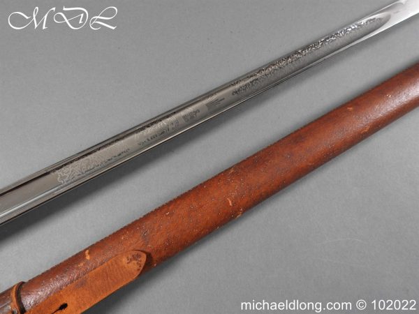 British George 5th Officer’s Royal Artillery Sword By Wilkinson - Image 29