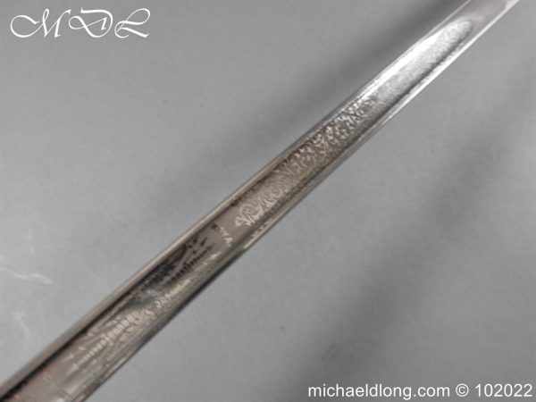 British George 5th Officer’s Royal Artillery Sword By Wilkinson - Image 13