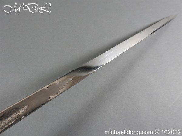British George 5th Officer’s Royal Artillery Sword By Wilkinson - Image 12