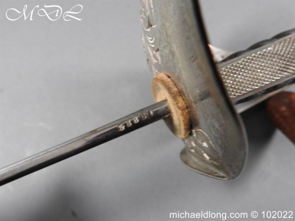 British George 5th Officer’s Royal Artillery Sword By Wilkinson - Image 10