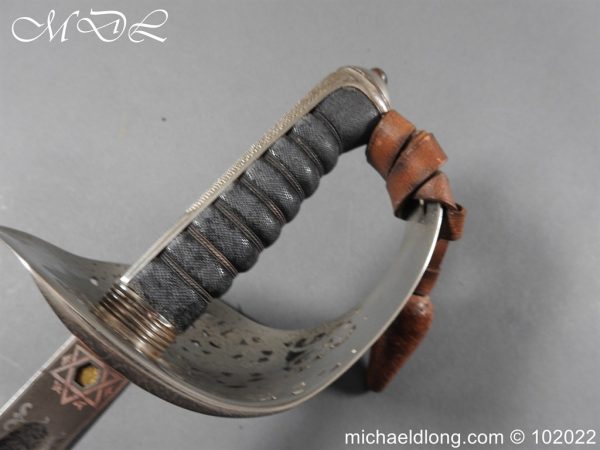 British George 5th Officer’s Royal Artillery Sword By Wilkinson - Image 7