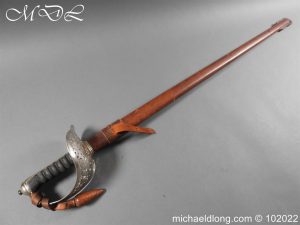 British George 5th Officer’s Royal Artillery Sword By Wilkinson