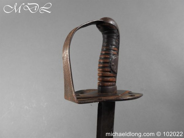 British 1796 Heavy Cavalry Troopers Sword by Gill - Image 5