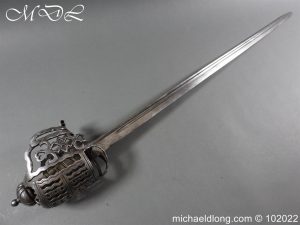 Scottish Back Sword in the style of Walter Allan