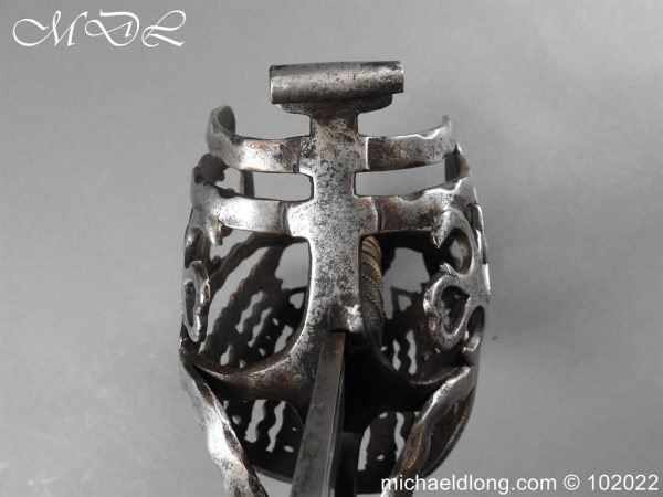 Scottish Back Sword in the style of Walter Allan - Image 11