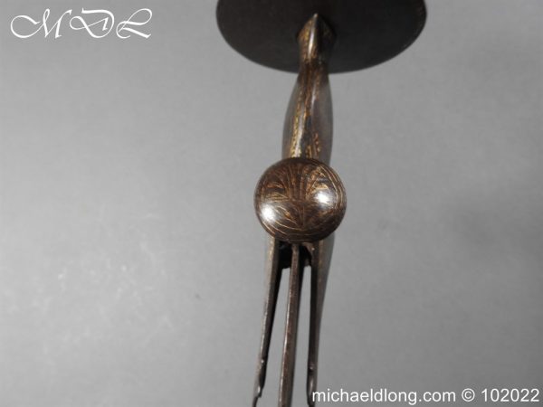 Indian 19th Century Chaturbhuji Sword - Image 9