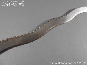 michaeldlong.com 3003249 300x225 Indian 19th Century Tulwar Hilted Serrated Sword