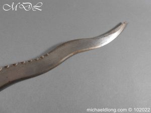 michaeldlong.com 3003250 300x225 Indian 19th Century Tulwar Hilted Serrated Sword