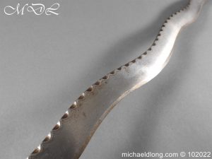 michaeldlong.com 3003265 300x225 Indian 19th Century Tulwar Hilted Serrated Sword