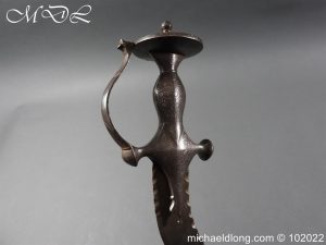 michaeldlong.com 3003269 300x225 Indian 19th Century Tulwar Hilted Serrated Sword