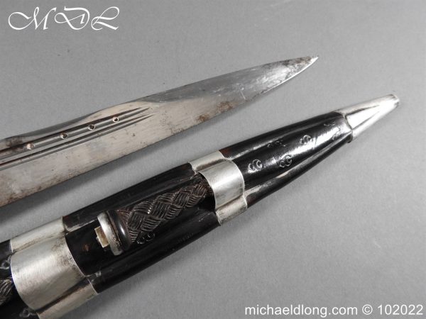 Scottish Silver Hallmarked Dirk - Image 26