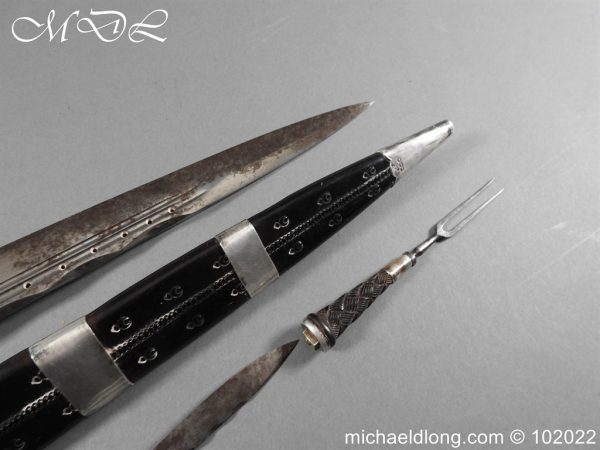 Scottish Silver Hallmarked Dirk - Image 23