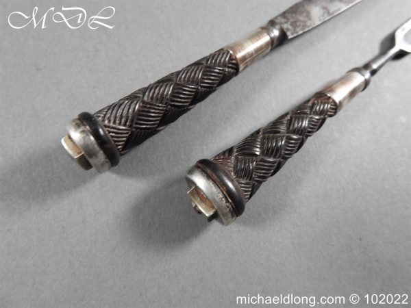 Scottish Silver Hallmarked Dirk - Image 11
