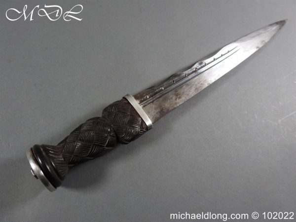 Scottish Silver Hallmarked Dirk - Image 10