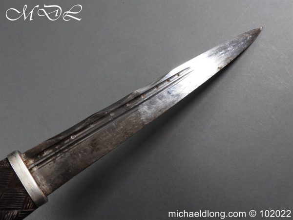 Scottish Silver Hallmarked Dirk - Image 9