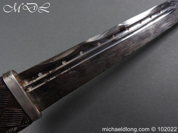 Scottish Silver Hallmarked Dirk - Image 8