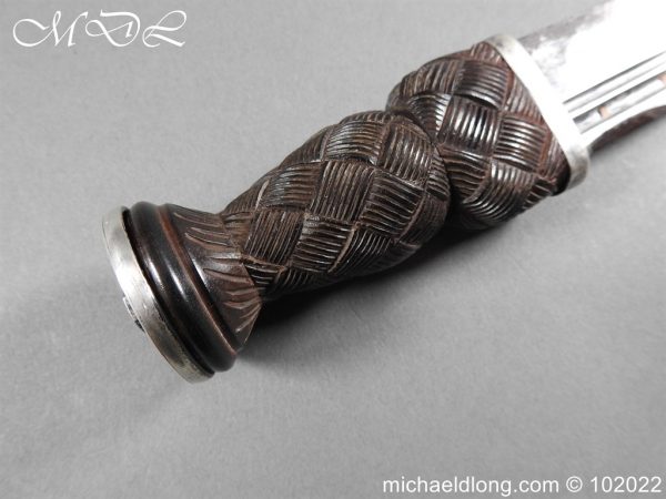 Scottish Silver Hallmarked Dirk - Image 5