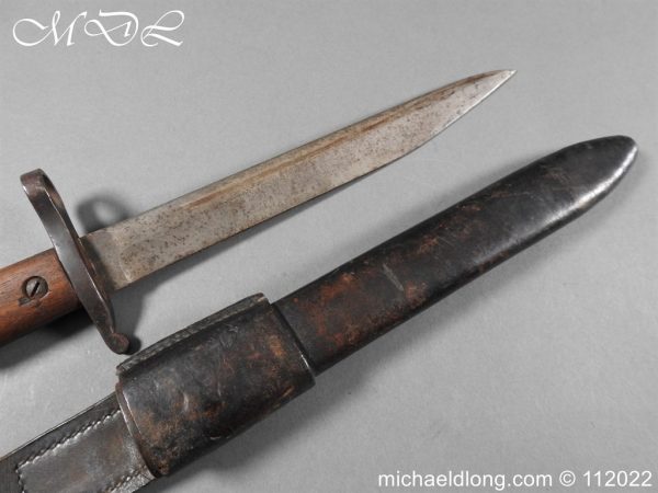 Ross Rifle Bayonet and Scabbard - Image 16