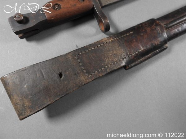 Ross Rifle Bayonet and Scabbard - Image 14